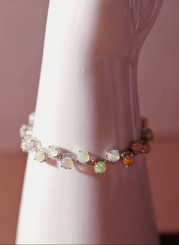 Moving Stillness Opal Bracelet