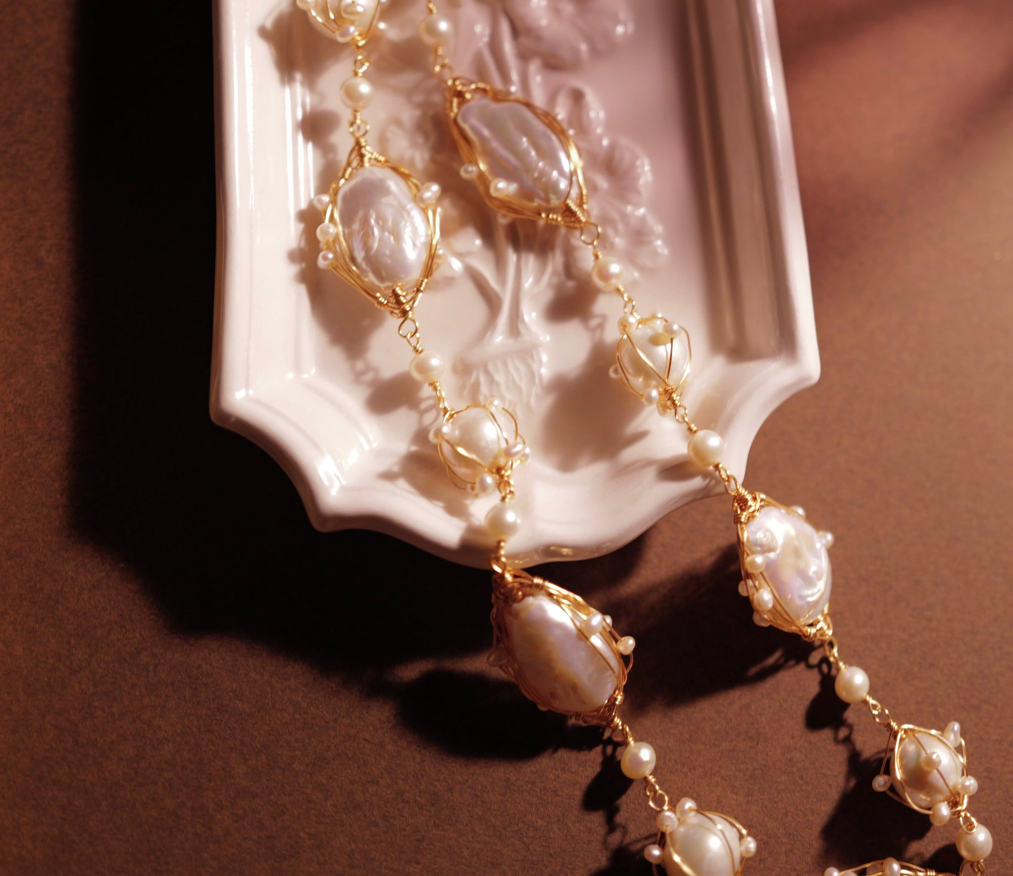 Belle Époque Pearl Necklace