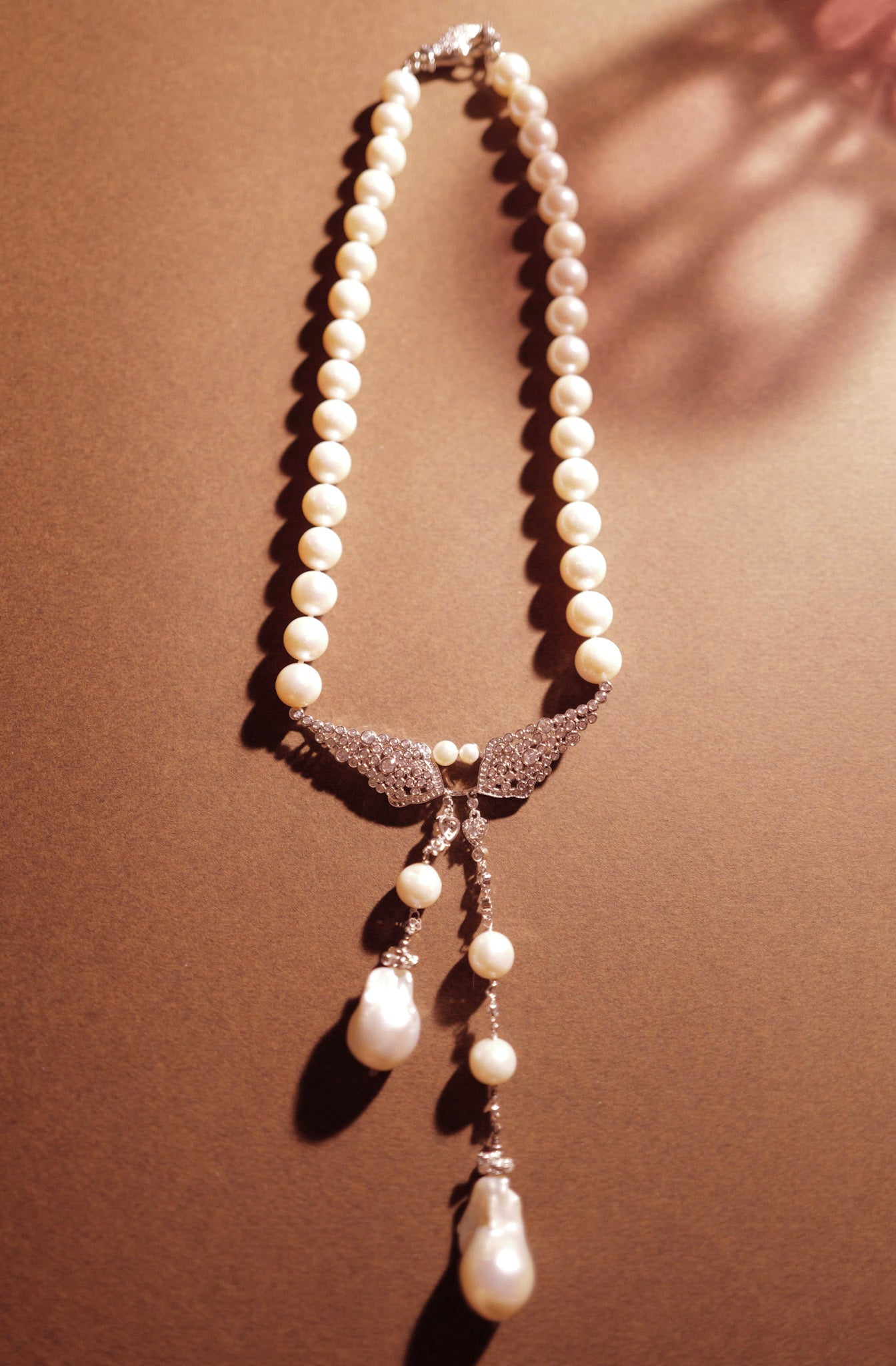 Clair de Lune Pearl Necklace